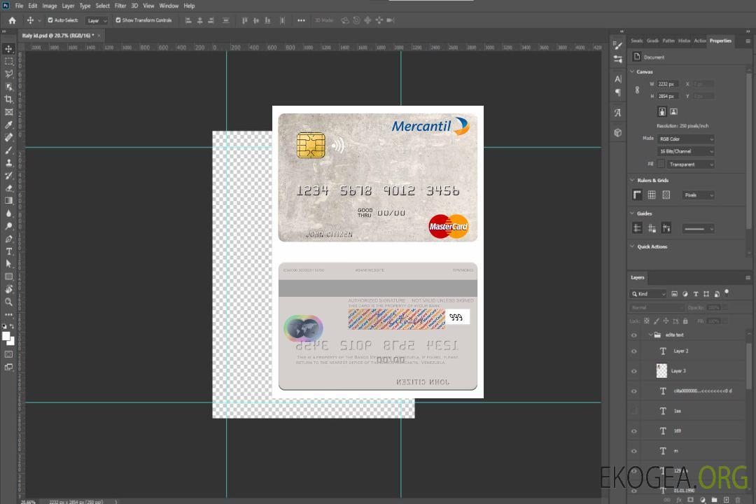Carte Mastercard Banco Mercantil Venezuela template Carte Mastercard Banco Mercantil Venezuela template